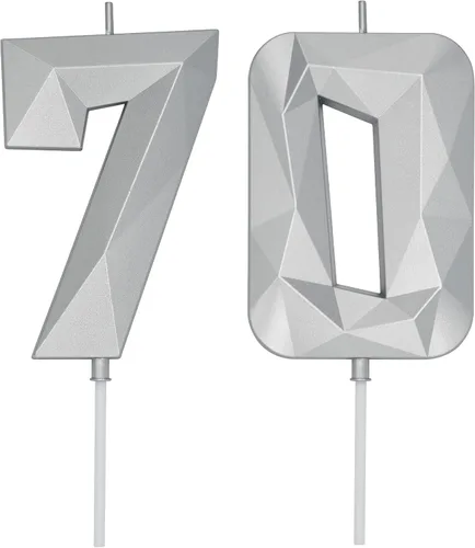 Vista 167 de DERVENTA Vela Grande de Cumpleaños Número 3D Verde Luminoso de 3.7 Pulgadas Celebración de Fiesta Aniversario Decoración Adorno para Pastel 1 Pieza
