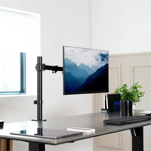 Vista 2 de Soporte de escritorio VIVO para un monitor LCD, para 1 pantalla de hasta 27 pulgadas