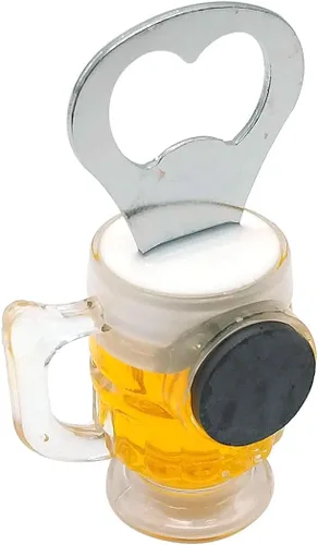 Vista 3 de Abrebotellas creativo práctico acero inoxidable abridor de vino accesorios de cocina (abridor de botellas de cerveza C)