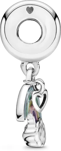 Vista 3 de PANDORA Joyería de plata de ley arcoíris de amor Metal Esmalte no aplica