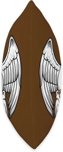 Vista 2 de Happy Catholics Pelican in Her Piety Catholic Symbols - Almohada tradicional de masa latina, 16 x 16 pulgadas, multicolor