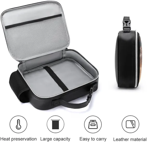 Vista 5 de Titanic - Bolsa de almuerzo para barco de crucero, a prueba de fugas, lindas impresiones con asa y bolsillo para mujeres y hombres, trabajo, picnic