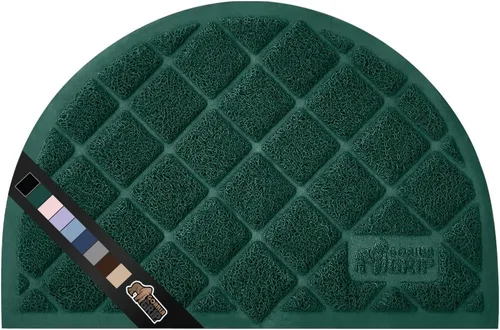 Vista 56 de GORILLA GRIP Tapete para caja de arena para gatos, resistente al agua, respaldo texturizado, fácil de limpiar, menos residuos y suelos limpios, 17 x