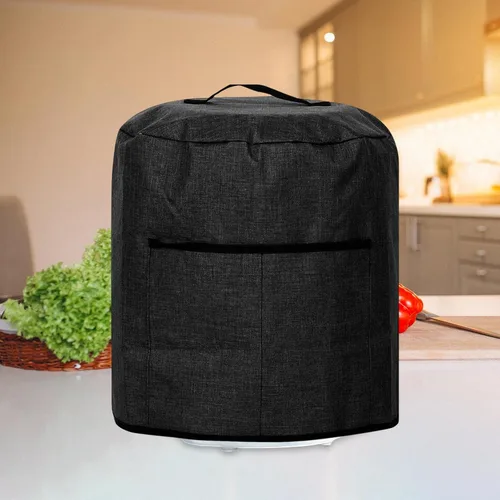 Vista 7 de Cubierta protectora para freidora de aire, cubierta protectora de viaje, fácil limpieza, a prueba de polvo, multifunción, para utensilios de cocina