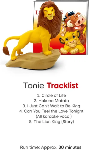 Vista 8 de Tonies Simba Audio Play Personaje de Disney El Rey León