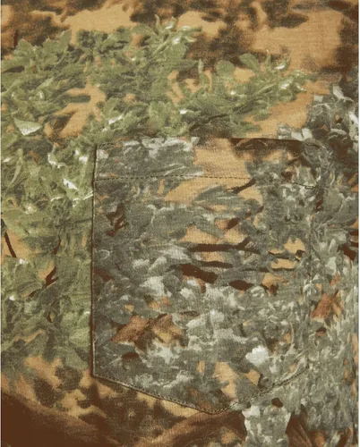 Vista 6 de King's Camo Camiseta de caza de manga corta de algodón Desierto sombra