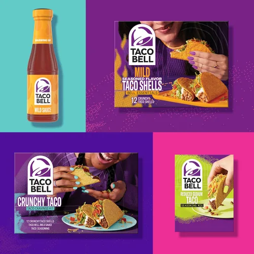 Vista 9 de Taco Bell, Mezcla de condimentos para tacos reducidos en sodio, 1 onza