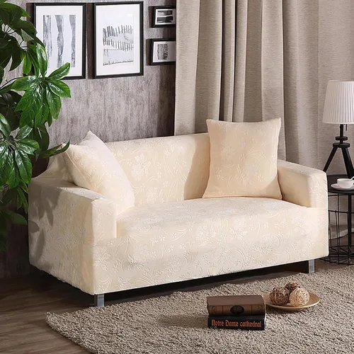 Vista 16 de Konsilsa Funda de sofá de felpa de lujo, funda elástica súper suave y gruesa para sofá, funda lavable, protector de muebles para sofá de 1234 plazas
