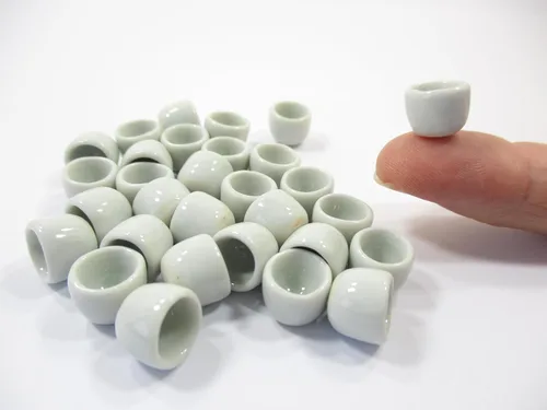Vista 4 de 10 mini taza de té blanco taza casa de muñecas miniatura cerámica bebida suministro 12991