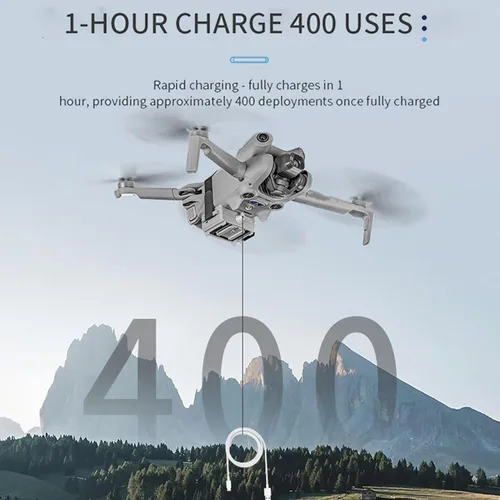 Vista 3 de Airdrop - Sistema de carga útil para DJI Mini 4 Pro Drone Airdrop Transporte Entrega Liberación Dispositivo Lanzador de Clip para Mini 4 Pro