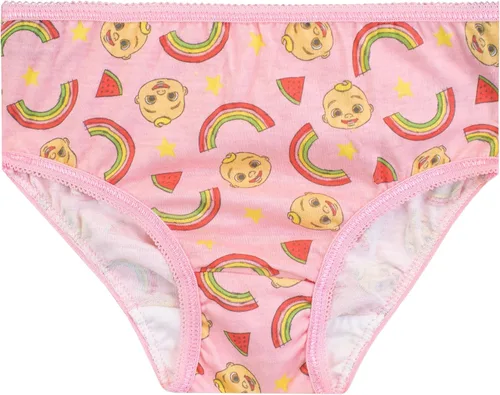 Vista 2 de Cocomelon Paquete de 5 ropa interior para niñas JJ