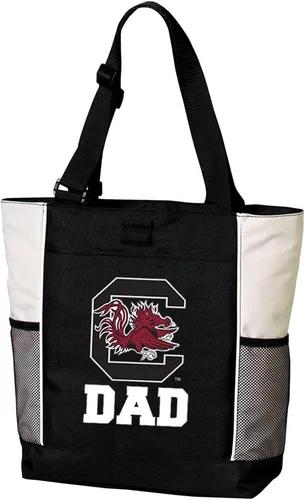 Vista 8 de Broad Bay Official South Carolina Gamecocks Tote Bag Zippered Carryall