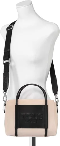 Vista 4 de TOUS City Bag Medium Empire Soft Nude, Beige