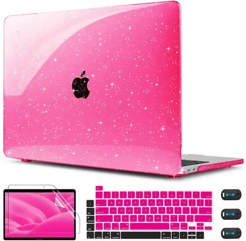 Vista 26 de CISSOOK - Funda rosa bebé para MacBook Pro de 13 pulgadas 2025-2016