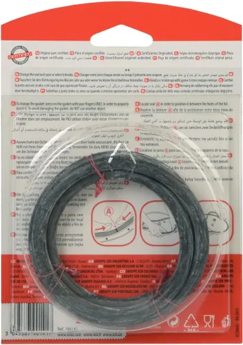 Vista 2 de Seb 790141 Junta para olla a presión 4.5/6 L diam.8.661 in, Negro