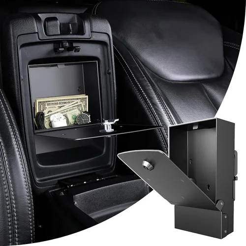 Vista 10 de DIAMOOKY - Consola central de metal organizador oculto para Jeep Wrangler y Gladiator