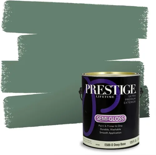 Vista 183 de Prestige Paints - 2 en 1, pintura base y pintura de exterior, E100-N-735BM