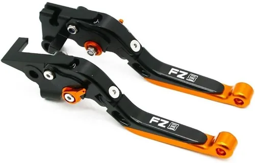Vista 26 de Motorcycle Brake Clutch Levers for FZ8 FZ-8 2011 2012 2013 2014 2015 2016-2020 Motorcycle Adjustable Folding Extendable Brake Clutch Levers Handle