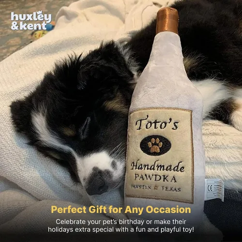 Vista 8 de Huxley & Kent Juguete Divertido para Perros con Chirriador – Juguetes de Felpa Power Plush Chirriantes para Perros Pequeños, Medianos y Grandes