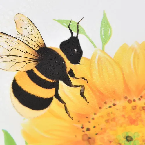 Vista 5 de WERNNSAI Mantel de abeja – 1 paquete de 108 x 54 pulgadas, mantel de abeja de abeja, decoración de baby shower, mantel de panal para niños y niñas