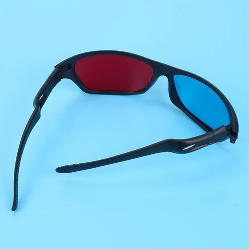 Vista 8 de 5X Anaglifo rojo y azul Dimensional 3D Vision Gafas para TV Juego DVD