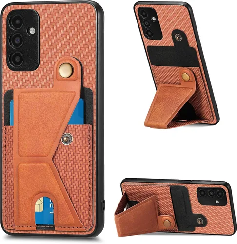 Vista 106 de Funda para Oppo K10x / OnePlus Nord CE 2 Lite 5G Funda para Realme 9 5G / 9 Pro / Q5 / V25 Funda de piel sintética con ranuras para tarjetas