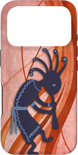 Vista 30 de Native American Kokopelli - Old School 2 - Fan Fun Case for iPhone 17
