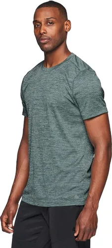 Vista 4 de RBX Active - Camiseta de manga corta con cuello redondo para hombre