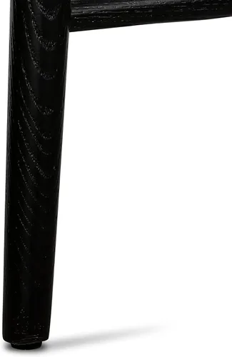 Vista 11 de Poly & BARK Enzo Taburete de mostrador – Moderno taburete de bar tapizado con respaldo curvo, asiento acolchado, tapicería premium, patas de madera