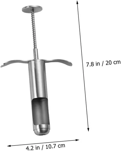 Vista 2 de DECHOUS 2 piezas Corer Veggie Drill Lovely Kitchen Tool Red Date Pitter Jujube Pit Press Core Remover Olive Pitter Piña Calabaza Gadget de cocina