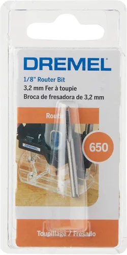 Vista 2 de Dremel 650 Broca de enrutamiento recto de 18 pulgadas gris