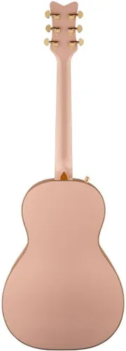 Vista 2 de Gretsch G5021E Rancher Penguin Parlor Guitarra Acústica-Eléctrica - Rosa Shell
