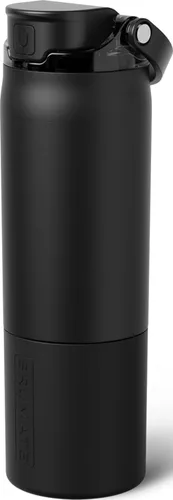 Vista 58 de BrüMate Rise - Botella de agua de 25 onzas con pajita de silicona cubierta 100 % a prueba de fugas, botella de agua de acero inoxidable aislada