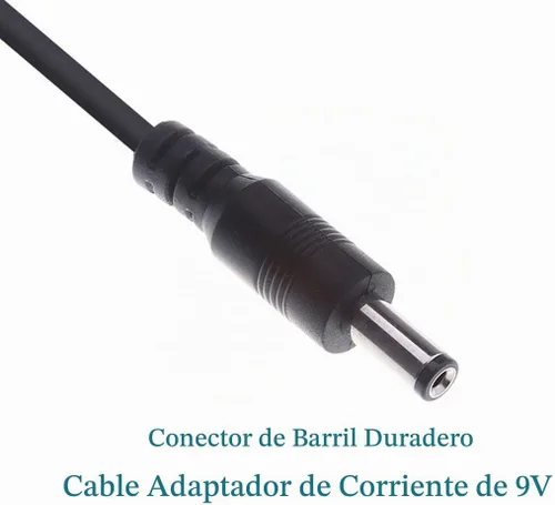 Vista 6 de Cargador de CA para Casio WK-200 Teclado 9V AC/DC Adaptador de cable de alimentación de conmutación