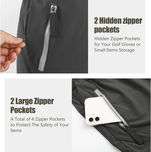 Vista 4 de Suwangi Pantalones cortos deportivos para hombre, de secado rápido, pantalones cortos de entrenamiento para hombre, ligeros, deportivos