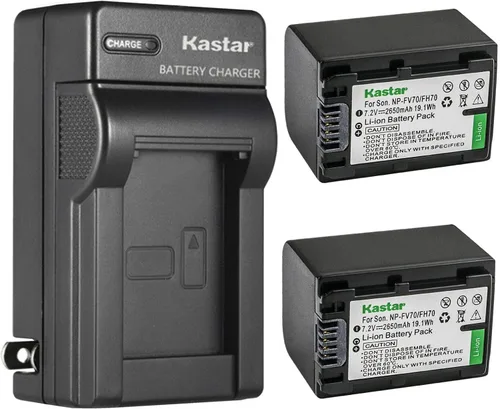 Vista 5 de Kastar AC Wall Battery Charger Replacement for Sony PXW-X70, DCR-PJ5, DCR-SR10, DCR-SR15, DCR-SR20, DCR-SR21, DCR-SR58, DCR-SR68, DCR-SR73