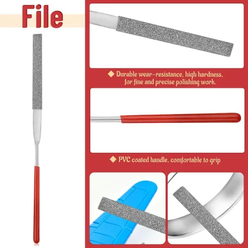 Vista 2 de WMYCONGCONG Kit de herramientas de modelo, 17 Uds., herramientas de construcción, modelador, herramientas básicas, kit de manualidades para Gundam