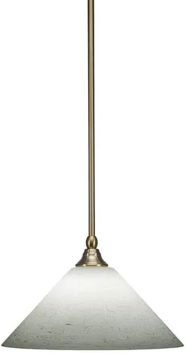 Vista 93 de Toltec Lighting Tallo Colgado Mini colgante, acabado de cobre negro, 3.5" cuadrado humo burbuja vidrio