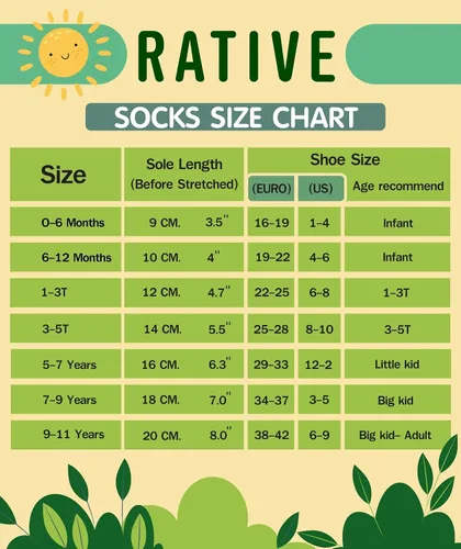Vista 2 de RATIVE Calcetines antideslizantes antideslizantes con puños para bebés, niños pequeños y niños pequeños