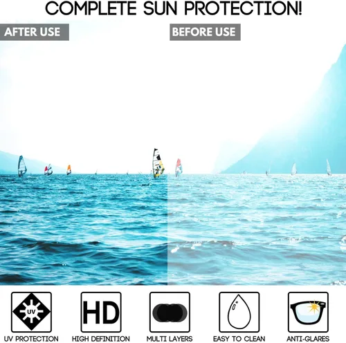 Vista 7 de Edge I-Wear - Paquete de 12 gafas de sol de aviador para hombre