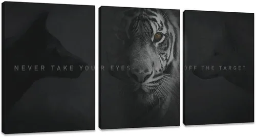 Vista 25 de Arte de pared motivacional para oficina, lienzo inspirador, arte de pared, póster de ajetreo, impresión de cita de empresario, pintura de pared, 3