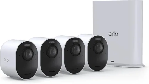 Vista 9 de Cámara de Seguridad Arlo Ultra 4K HDR (3ª Generación, Lanzamiento 2025) + SmartHub, Alimentación por Batería, Respuesta de Emergencia, Subtítulos