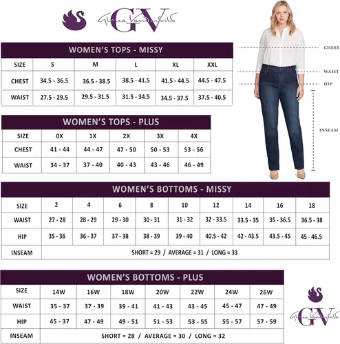 Vista 4 de Gloria Vanderbilt Amanda Jeans clásicos de tiro alto y corte cónico para mujer