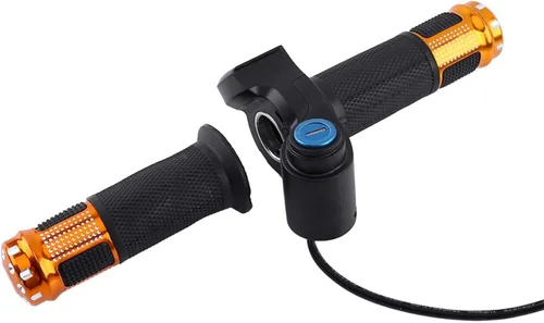 Vista 5 de Yosoo Giro del acelerador, mango de acelerador eléctrico de 12-84 V, reemplazo Mx650, empuñaduras de acelerador para manillar de bicicleta eléctrica