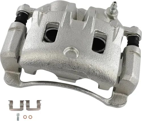 Vista 49 de cciyu 18B4918A Pinza de freno delantera derecha con soporte para Cadillac, para Chevy, para GMC