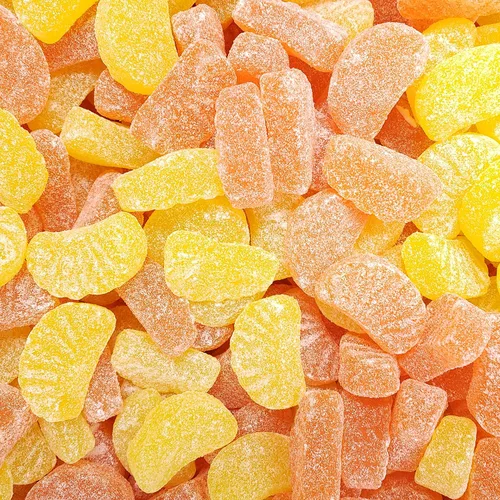 Vista 3 de Candy Retailer Caramelo de cuña naranja/limón rebanada 1 Lb