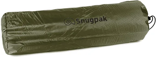 Vista 6 de Snugpak Elite - Alfombrilla autoinflable de gran tamaño con almohada integrada y parte inferior antideslizante, color verde oliva