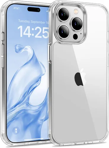 Vista 9 de USLAI Funda para iPhone 11, antiamarilleo, transparente