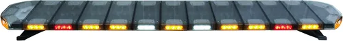 Vista 7 de Barra de luz estroboscópica LED de advertencia Hella 358111781, 48", ámbar, montaje en techo, patrones de parpadeo/rotación Multi