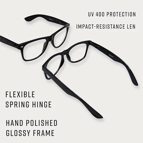 Vista 7 de Goson Lentes transparentes sin receta para mujeres y hombres